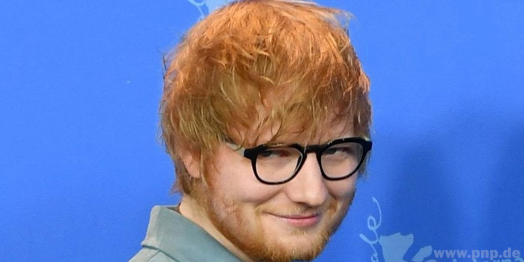 Third place: Ed Sheeran.
