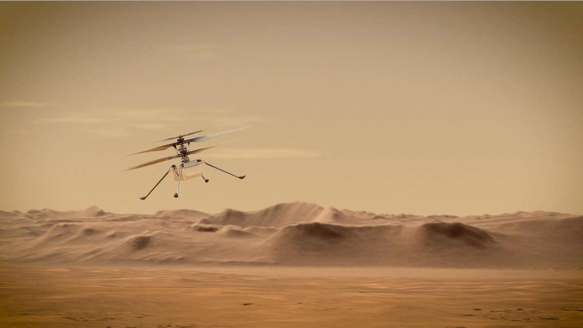 NASA is bringing helicopters to Mars - it should prove almost impossible