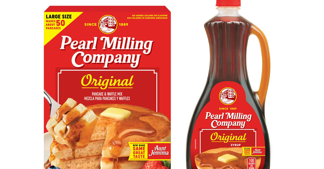 Aunt Jemima bears a new name after 131 years: Pearl Mills Company