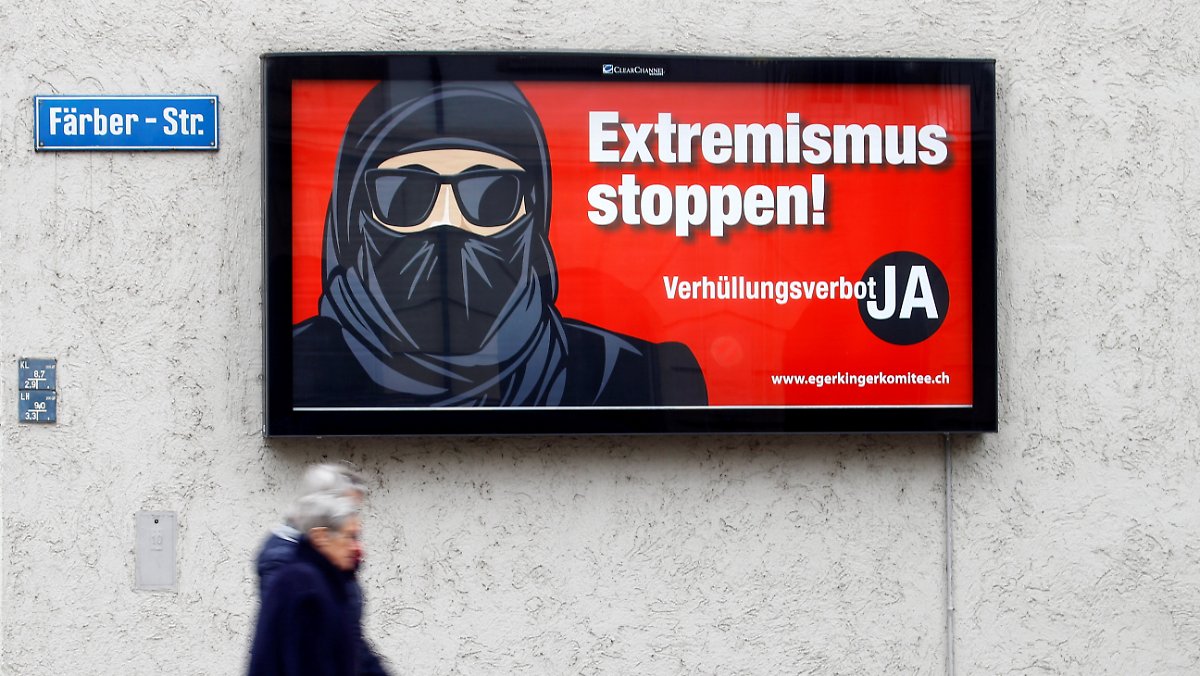 A symbol or a real problem?  The Swiss people vote to ban the burqa
