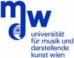 Logo of the University of Music and Dramatic Arts Vienna