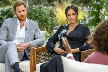 Harry and Meghan's reveal interview takes place in 68 countries