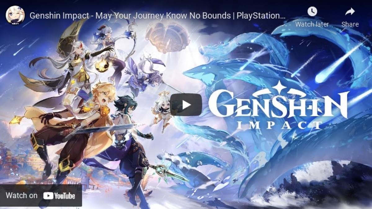 Genshin Impact is coming to PlayStation 5 this spring