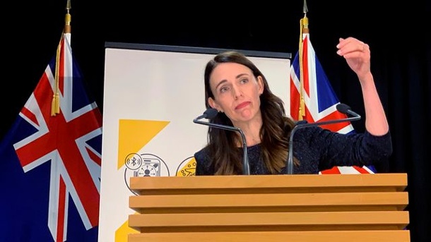 Auckland opens: the British alternative in New Zealand is under control once again.  Jacinda Ardern, New Zealand Prime Minister, speaks to the media.