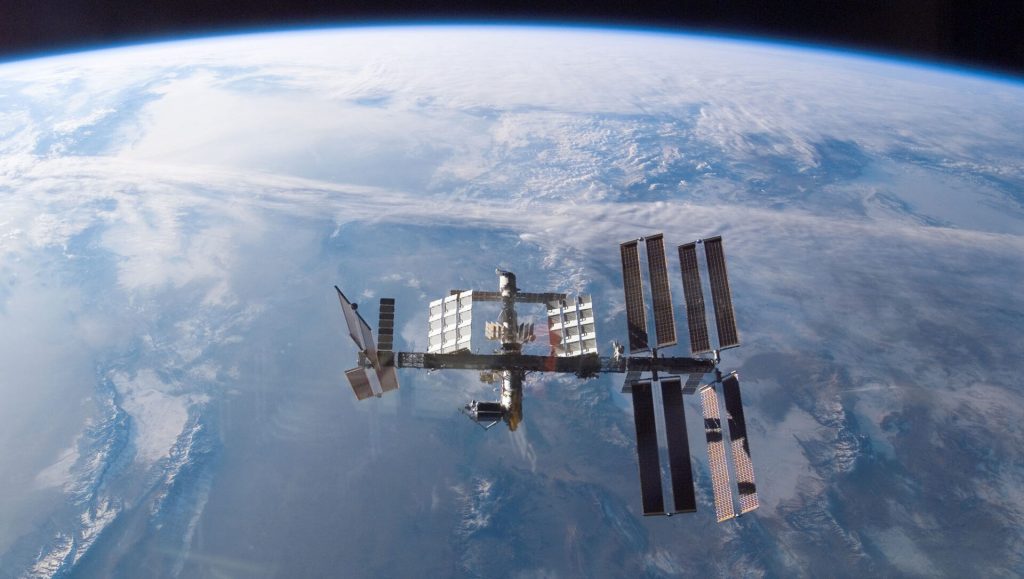 Where exactly is the International Space Station now?