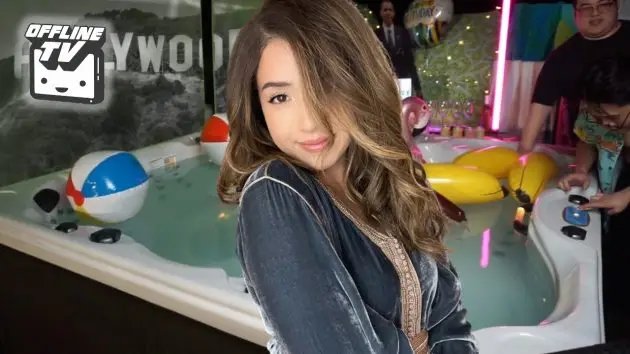 Pokimane makes his first jacuzzi broadcast with record results - Nerd4.life
