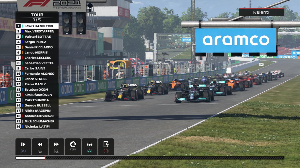 Screenshot F1 2021