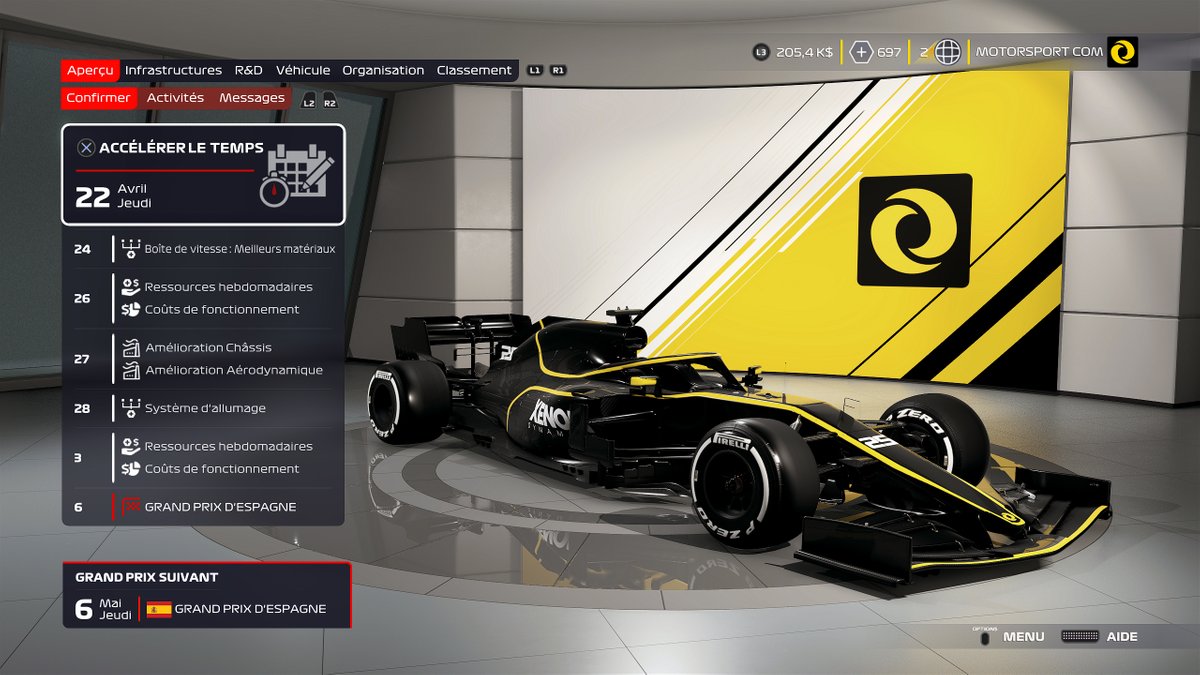 Screenshot F1 2021