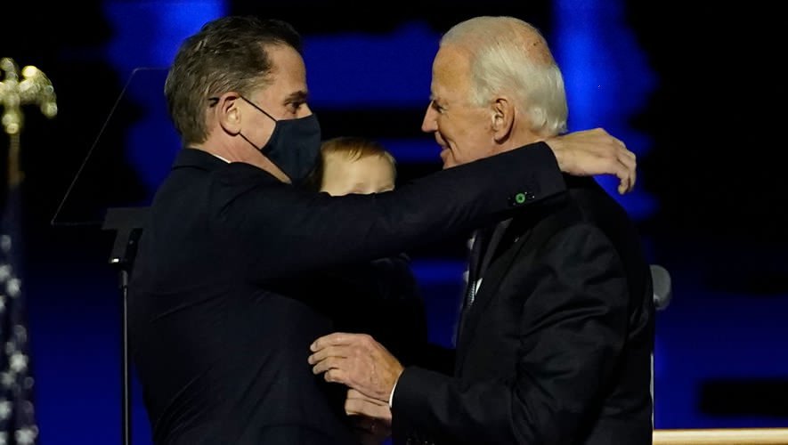 In the White House, the artistic life of Biden's son was embarrassed