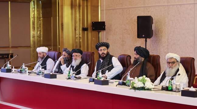 Taliban leader promotes "political" deal despite military successes