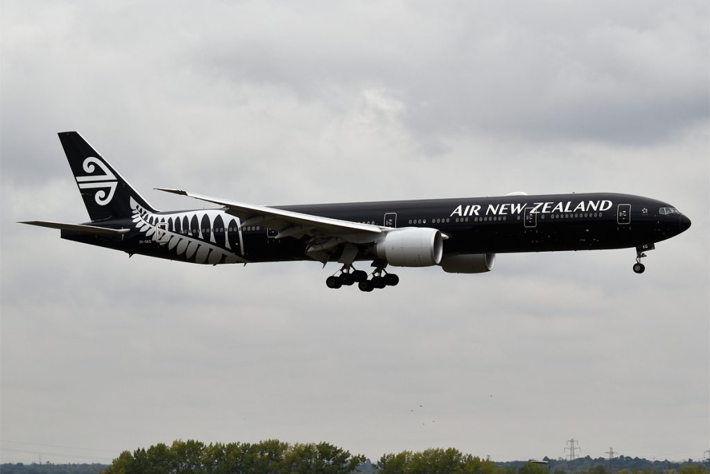 Air New Zealand will ground its entire fleet of Boeing 777-300ER aircraft