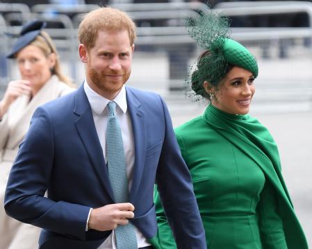 The Duke and Duchess of Sussex in London