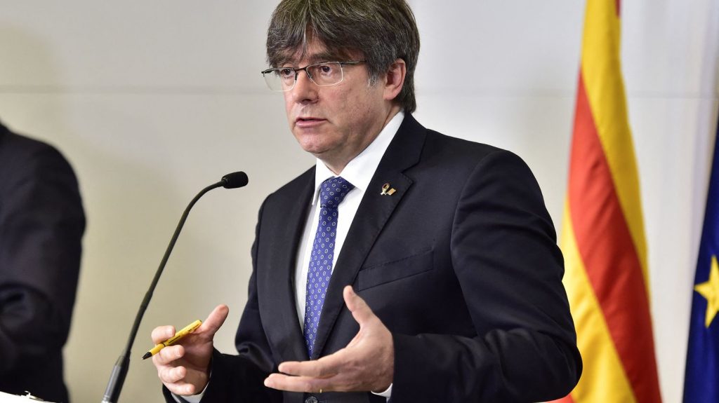 Carles Puigdemont, former Catalan independence president, arrested in Sardinia, according to his lawyer