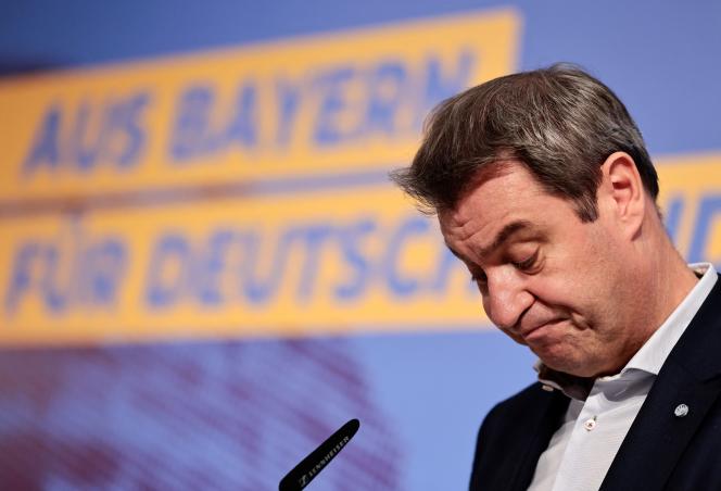 SPD leader Markus Söder, leader of the Social Democratic Party, admitted on Tuesday, September 28, that he 