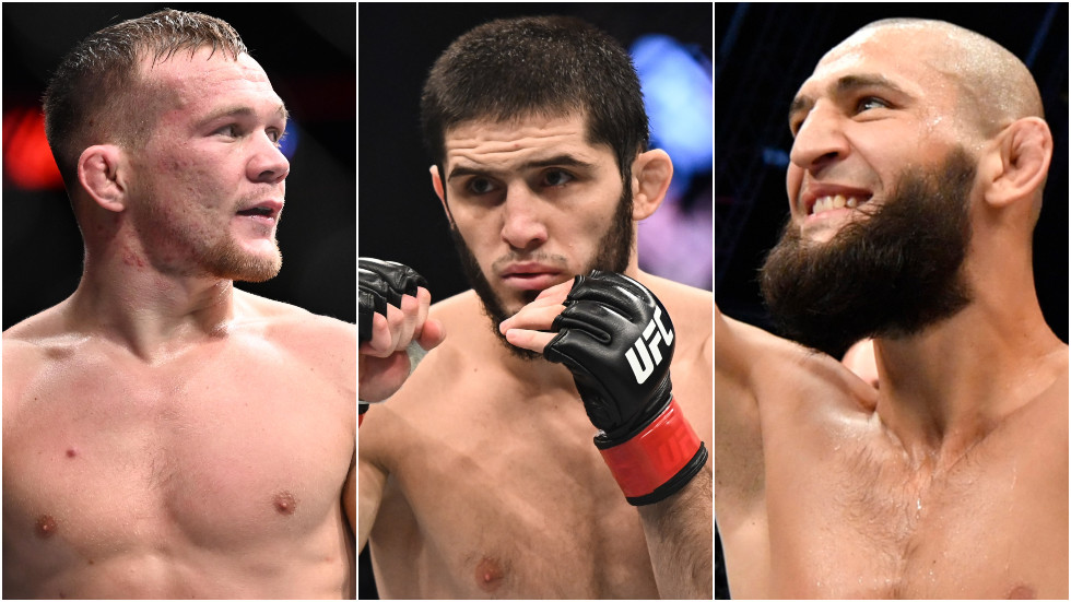 All the pressure falls on Peter Yan, Islam Makhachev and Khameev Shemayev at UFC 267 - convincing victories should be on the agenda