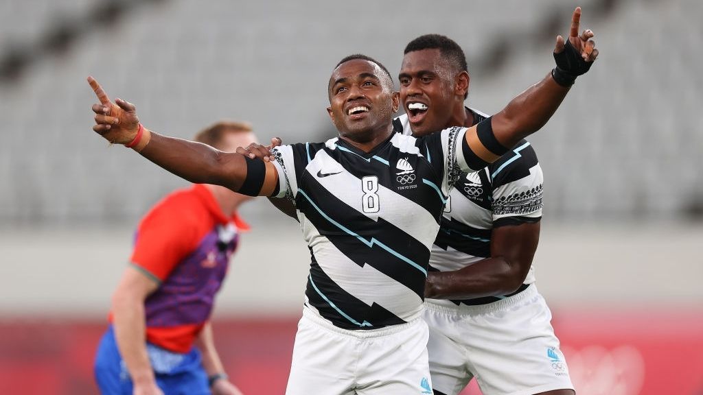 Fiji beat New Zealand 27-12 and took the gold medal at the Olympics