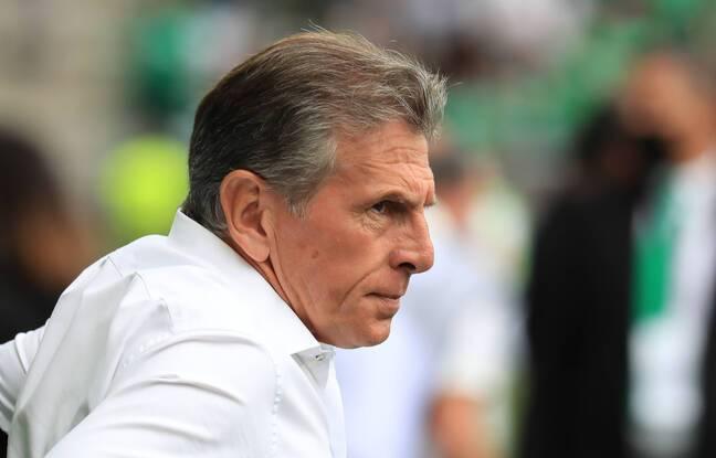 In the hot seat, Claude Puel leads the Greens training this Tuesday and will be on the bench to face Angers
