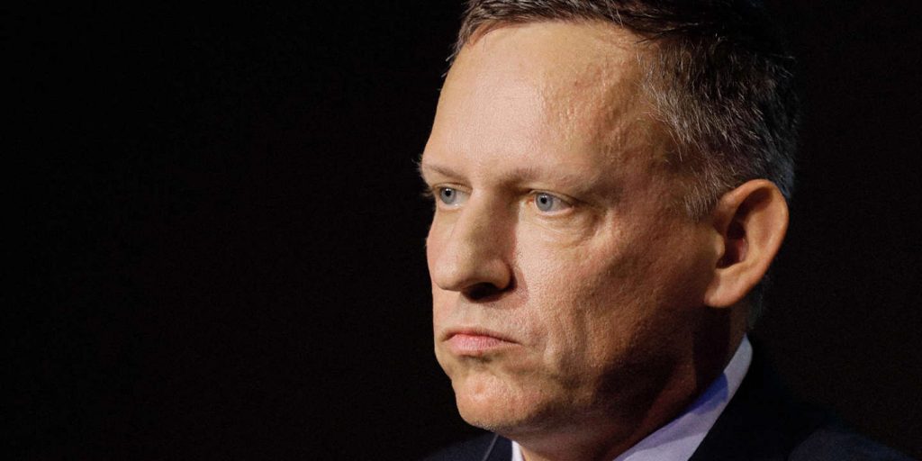 Peter Thiel, the lone jockey in Silicon Valley