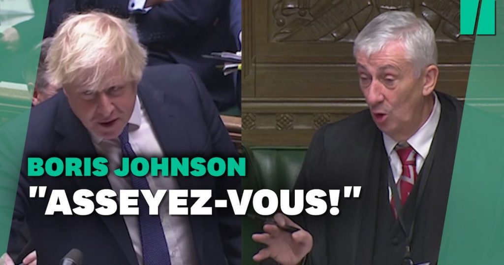 Boris Johnson briefly summoned to the House of Commons