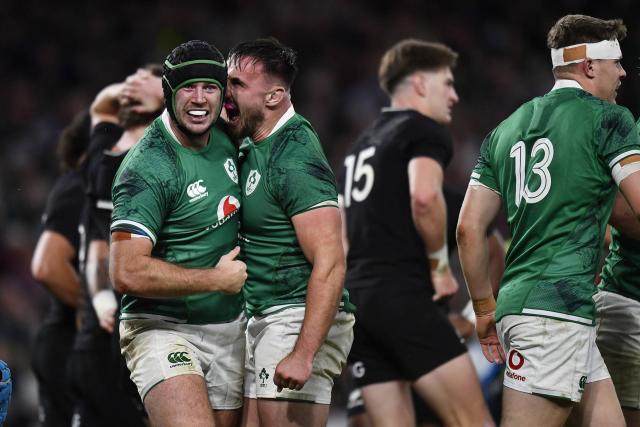 New Zealand is located in Dublin against Ireland