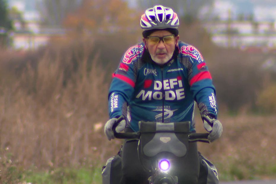 New Zealand's new challenge to Pierre Robin after more than 40,000 kilometers by bike