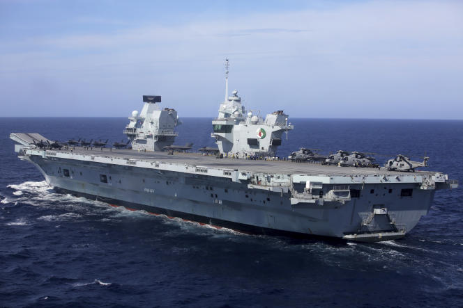 The stealth F-35B from the British aircraft carrier HMS Queen Elizabeth was here in May 2021, taking off on November 17, before crashing into the Mediterranean.