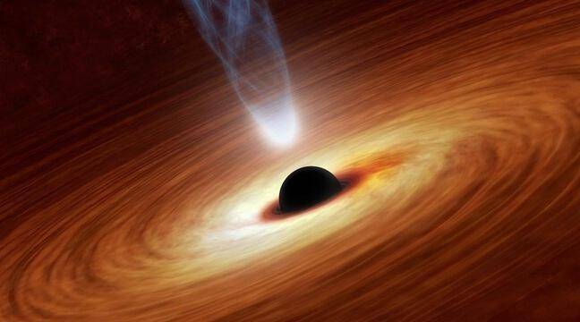 A huge black hole has been discovered near our galaxy