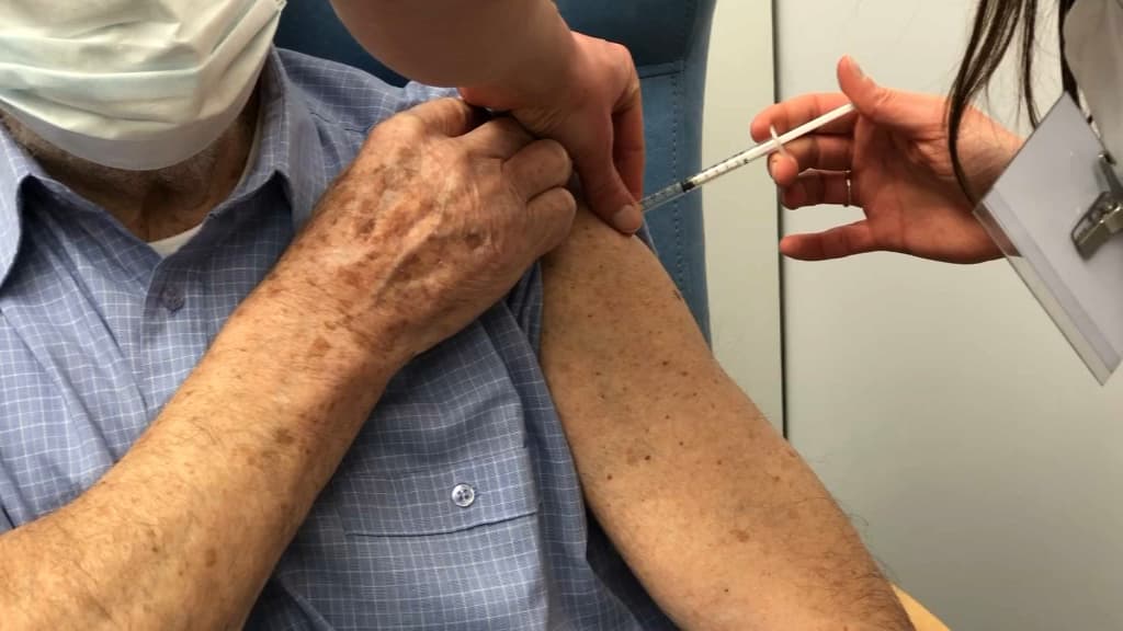 A man was arrested in Belgium as he was preparing to receive the ninth dose of the vaccine