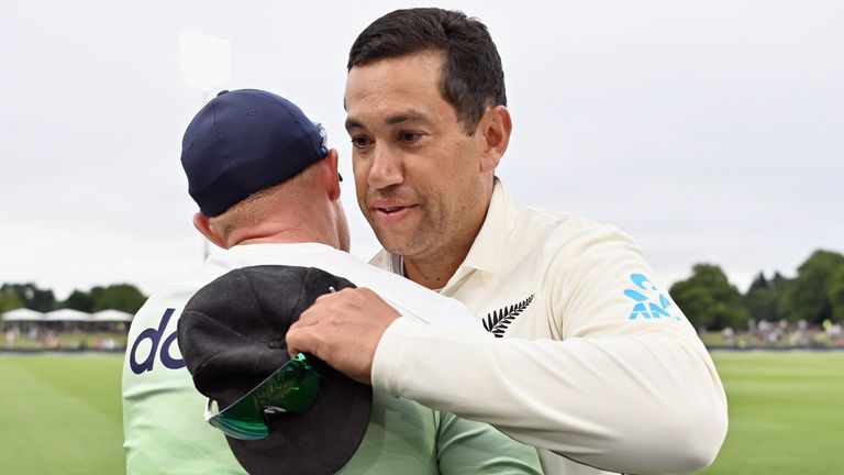 Taylor (right) is New Zealand's top scorer in International Test and one-day cricket