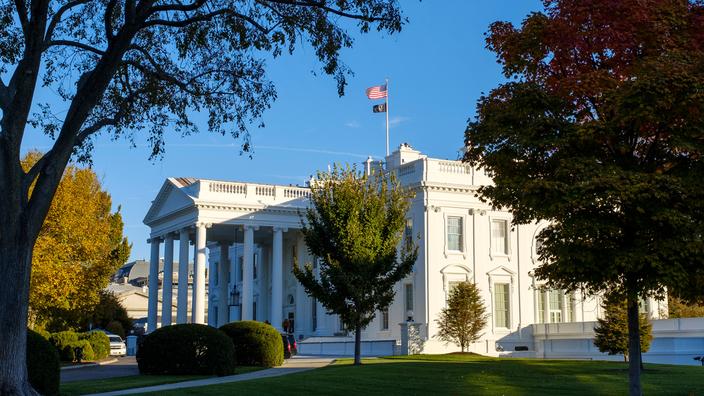 La Maison-Blanche à Washington, le 9 novembre 2021.