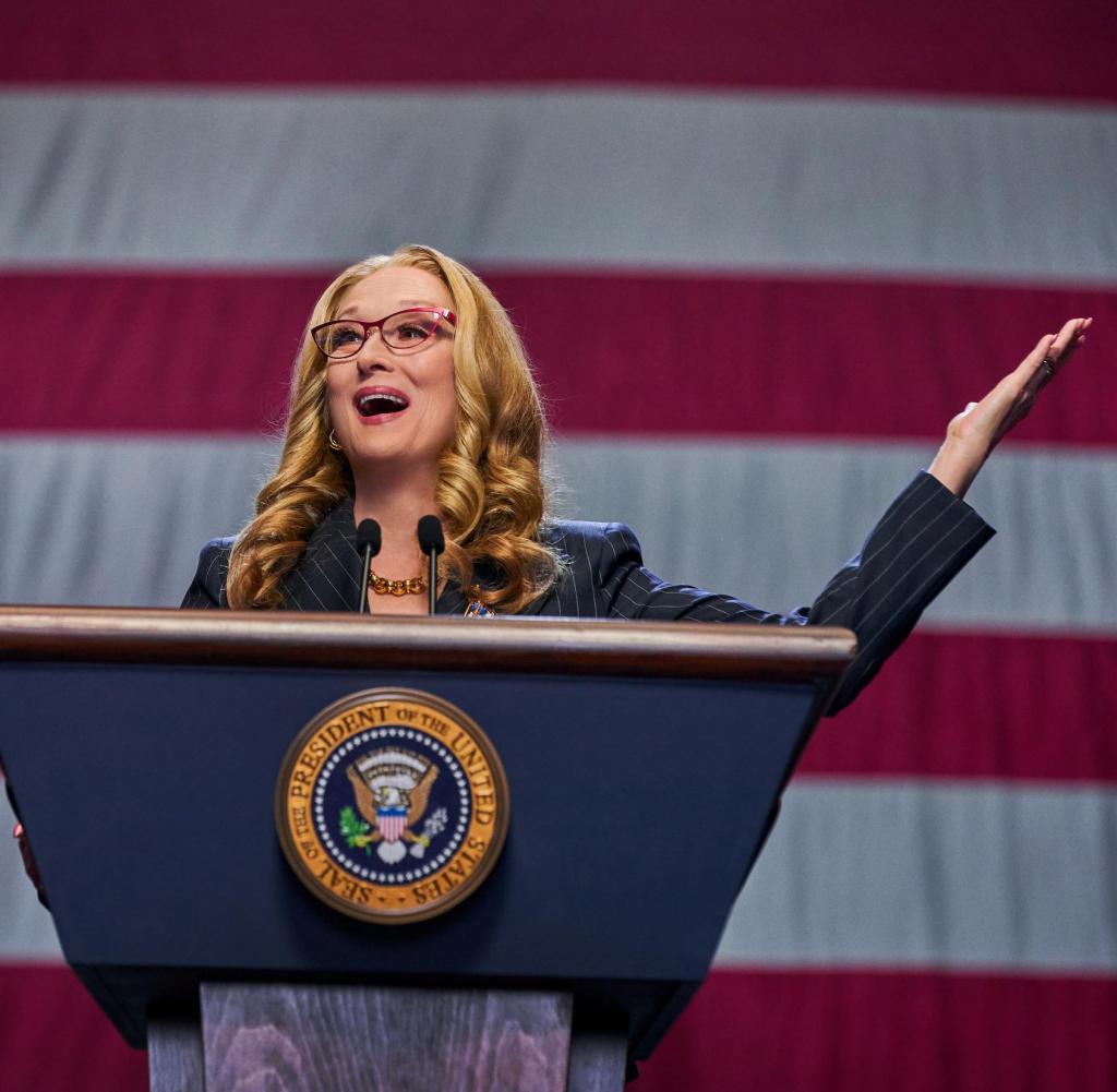 Exceptionally empty-handed: Meryl Streep in 