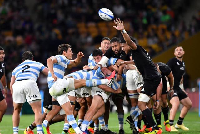 Apparently New Zealand beat Argentina in the Rugby Championship