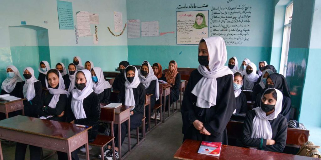 In Afghanistan, the Taliban ordered the closure of colleges and high schools for girls