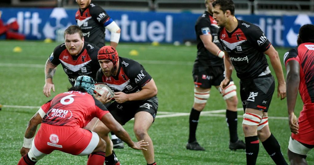 Oyonnax passes Roanne's nine attempts to get the match movie back