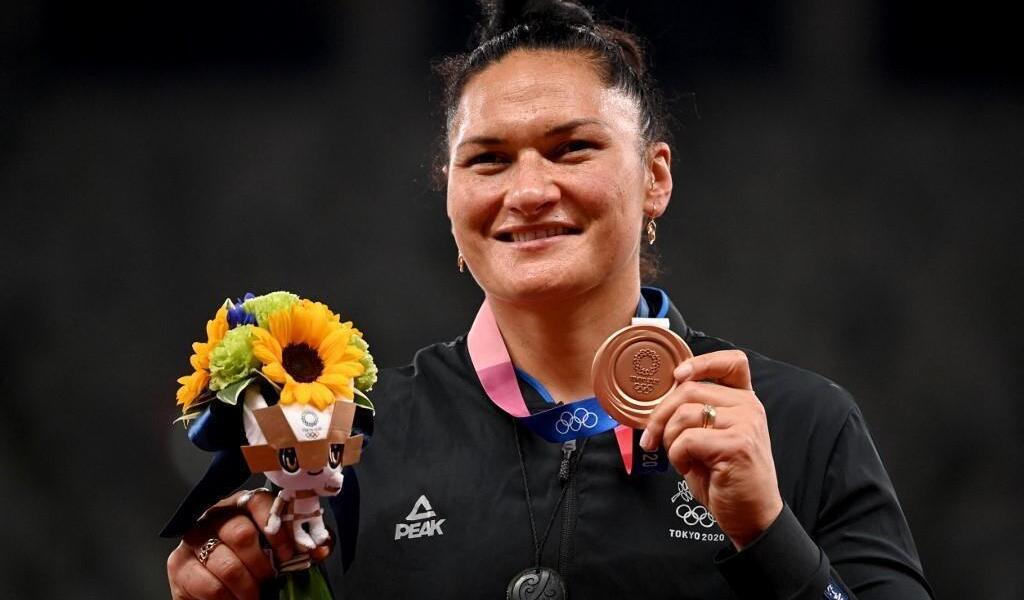 Sports Games.  Two-time Olympic champion Valerie Adams is retiring.