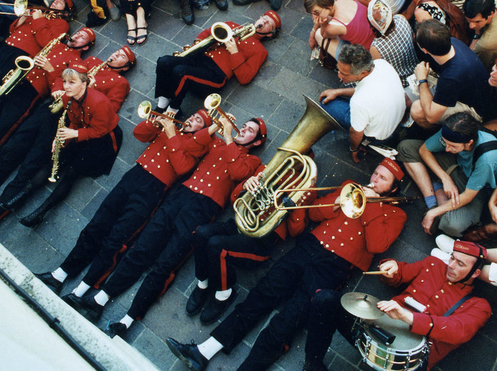 The tenth night for the brass bands at the Arnage Espace Culturel l'éolienne