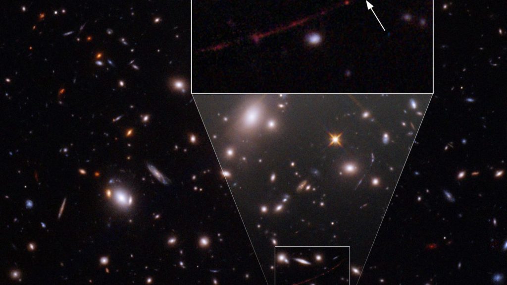 The Hubble Telescope discovers the farthest star ever observed