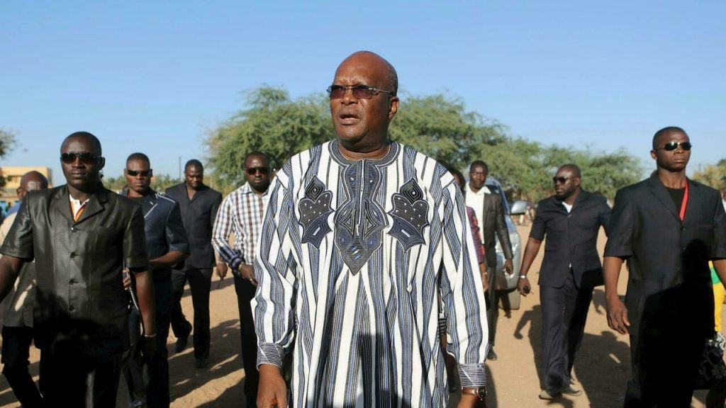 Former President Roch Marc Christian Kabore released