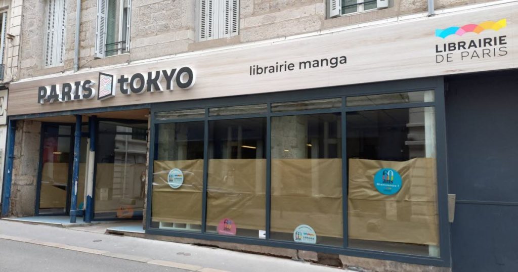 Saint-Etienne.  Librairie de Paris opens a space dedicated to manga