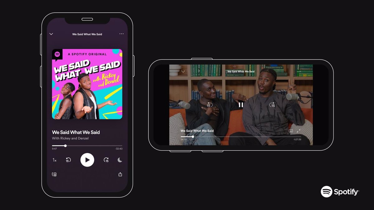 Spotify expands the option to add videos to podcasts for more users