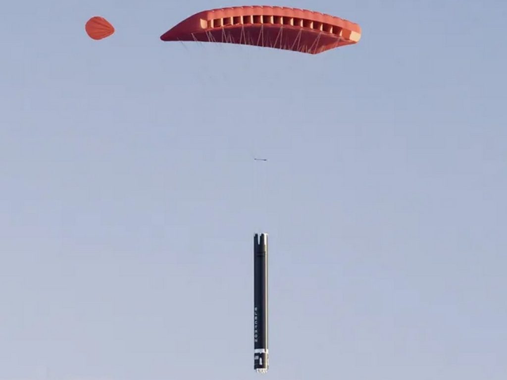 Rocket Lab picks up a missile mid-flight with a helicopter, it's a first