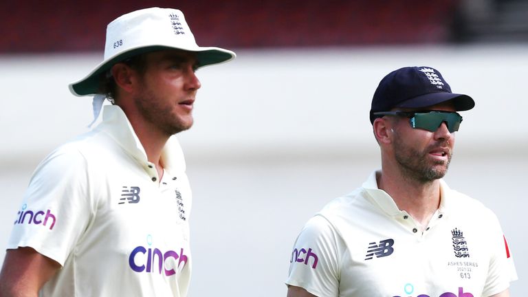 Broad and James Anderson have been called up to the England squad for Brendon McCullum's senior squad 