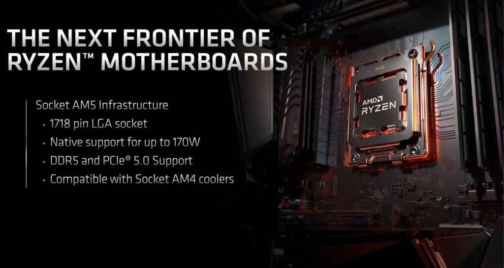 Ryzen 7000 series, TDP of 170W and PPT of 230W, AMD provides details
