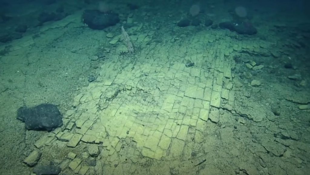 Discovering a "yellow brick road" in the unknown depths of the Pacific Ocean