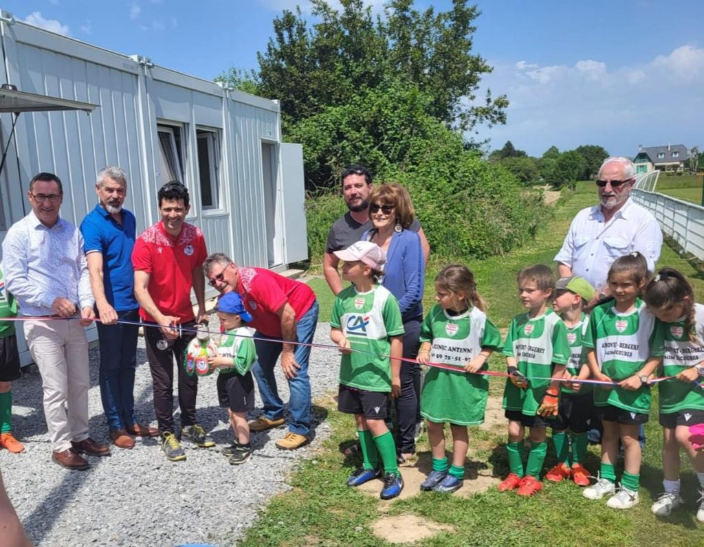 Sévignacq: The football club's social space has been opened