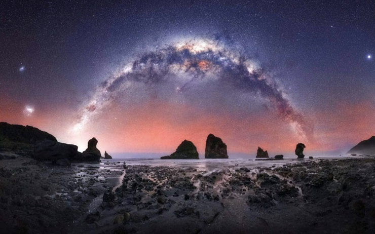 Three New Zealand photographers among the most beautiful images of the Milky Way