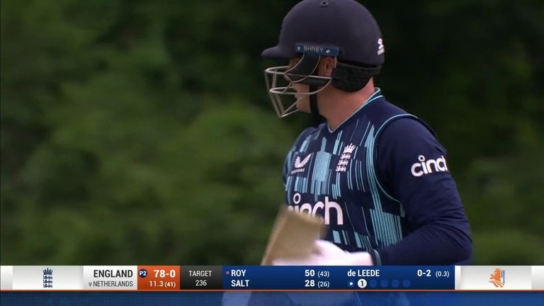 Jason Roy marks his 100th ODI appearance of the half-21st century in shape.