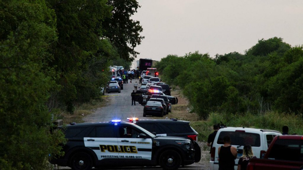 At least 46 immigrants found dead in a truck in Texas