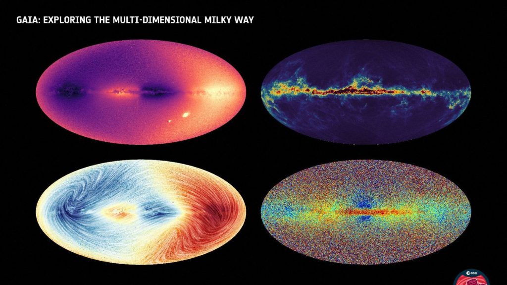 Gaia reveals the most accurate mapping of the Milky Way ever produced