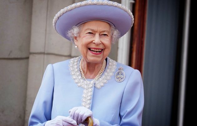 Elizabeth II, June 2, 2022 at the Palace